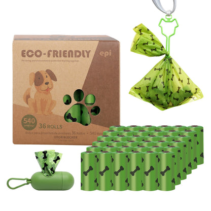 Bolsas biodegradables heces